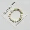 Pulsera de Cerámica Jingdezhen Nueva Historieta China Pulsera Boutique Venta al por Mayor Estudiante Joker Explosiones Puesto del Mercado Nocturno Pulsera