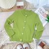 Ropa de Protección Solar para Niñas Delgada Verano 2025 Nueva Cárdigan de Aire Acondicionado de Seda Helada Suave y Cera para Niños Chaqueta Suéter para Bebé