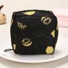 Bolsa de almacenamiento de toallas sanitarias con diseño de niña y tía, de gran capacidad, con diseño de luna y niña, portátil, para viaje