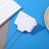 Directo de fábrica simple tarjeta plegable para collar cabeza de cuerda anillo para el pelo cartón de embalaje en stock venta al por mayor