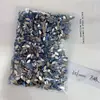 1440 Peças de Joias de Diamante para Unhas com Fundo Plano, Luxo Leve, Azul Elegante Gota d'Água Marquise Cubo de Açúcar Formato Especial Diamantes Decorativos para Nail Art