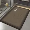 Diatom Mud Banheiro Absorvente Tapete de Piso Luz de Vaso Sanitário Tapete Antiderrapante de Luxo Porta de Entrada de Secagem Rápida Tapete de Pé Tapete de Porta de Vaso Sanitário