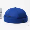 Primavera Novo Bordado Carta Yuppie Beanie Hat Unisex Street Hip-Hop Estilo Dome Hat para Homens e Mulheres