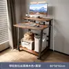 Escritorio de Computadora Escritorio Pequeño Hogar Mini Móvil Aprendizaje Mesa Simple Pequeño Apartamento Dormitorio Mesita de Noche