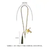 Cadena Larga Original para Teléfono Móvil Cuentas de Sándalo Natural Calabaza Estilo Nacional de Gama Alta Nuevo Chinoiserie Cordón para Teléfono Móvil Cruzado Estilo Largo para Mujeres