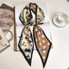 Pañuelo de Seda Pequeño Angulado Rouyun 2026 para Mujer, Elegante y Sofisticado, Pañuelo para Cuello Estilo Coreano y Japonés, Pañuelo de Cinta, Pañuelo para Cuello Estilo Coreano