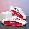 Pantuflas de Verano de Moda para Hombre con Sensación de Pisar Mierda, Antideslizantes, Casual para Pareja en Casa, Suela Gruesa Resistente al Desgaste para Exterior, Sandalias Deportivas de Playa