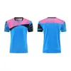 Venta directa de fábrica: Camisetas de entrenamiento para competición de bádminton y tenis de mesa para niños y adultos, ligeras, de manga corta, hechas a medida para el verano