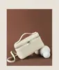 Bolsas de Couro Bovino de Primeira Camada Atacado Transfronteiriço, Bolsas para Marmita, Bolsas Femininas de Couro Genuíno, Modelo Novo 2026 Bolsa Caixa de Mão, Bolsa Pequena Transversal