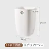 Cubo de Basura para Uso Doméstico en Sala de Estar, Dormitorio, Cocina, Gran Capacidad, Cubo de Basura con Aro sin Presión, Organización Sanitaria, Cubo de Basura Estilo Nórdico