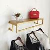 Perchero de Hierro Perchero de Exhibición para Tienda de Ropa Perchero de Pared Perchero de Pared Colgador Lateral