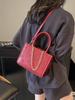 Bolso Pequeño Exterior Súper Caliente Individual para Mujer Primavera y Verano Versátil Nuevo Estilo 2025 Bolso Cruzado Estilo Occidental Bolso Cuadrado Pequeño Portátil Estilo Coreano Casual