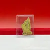 Nuevas Pegatinas de Teléfono de Oro Puro 999 para Riqueza y Prosperidad, Pegatinas Doradas Sencillas, Selección Festiva de Pequeños Regalos, Venta al por Mayor de Shuibeike