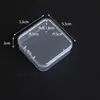 Caixa de Armazenamento de Miçangas da Moda, Caixa de Armazenamento para Nail Art, Organizador Mini Transparente Conveniente para Acessórios Diversos, Conjunto Especial de Armazenamento Transfronteiriço