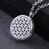 30MM Árbol de la Vida Aleación Amazon AliExpress Colgante de Aromaterapia Pareja Redondo Hueco Abrible Caja de Perfume