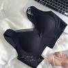 Roupa íntima para mulheres com seios pequenos, Push-Up, Seios grandes, Antiquebra de seio, Sem aro, Sutiã top esportivo, Tamanho grande, Sutiã de botões para mães