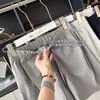 [En Stock] Pantalones Cortos de Yoga Casuales Versátiles de Verano para Mujer, Ajuste Holgado Adelgazante, Cintura Elástica con Cordón, Secado Rápido