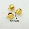 Liga Banhada a Ouro Cabeça de Tigre Sino Acessórios para Joias DIY Materiais Chaveiro Criativo Roupas Bagagem Acessórios Pingente