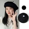 Circunferencia de Cabeza Grande Sombrero Nuevo Estilo Coreano de Verano para Mujeres Venta al por Mayor Sombrero de Pintor Tejido Fino con Banda Elástica Boina de Primavera y Verano