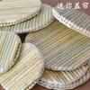 Esterilla Cubierta Hecha a Mano de Paja de Sorgo para Ollas de Cocción al Vapor, Cesta Vaporera Baja, Esterilla Redonda para Tamales, Esterilla Rectangular para Cocinar al Vapor en Casa
