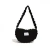2025 Nueva Bolsa Cruzada Grande de Niña Linda y Dulce, Bolso de Hombro Cruzado Casual con Diamantes para Estudiantes, Bolso de Hombro/Axila Trendy para Mujer