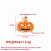 Aço Inoxidável 304 Série de Halloween Pingente Fantasma Abóbora Morcego Colar Engraçado Pequeno Pingente Acessórios de Joias DIY