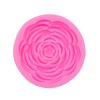 Molde de silicona con forma de girasol, rosa y flor de durazno para tartas, molde para chocolate y azúcar, arcilla con pegamento.