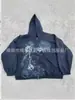 Sudadera con cremallera y estampado de esqueleto, estilo vintage americano, suéter estampado, top nuevo de moda transfronterizo para hombre y mujer