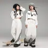 Ropa de Performance de Jazz para Niñas Estilo Coreano de Jazz Pasarela Hiphop Baile Callejero Ropa de Moda para Niños Marca de Moda Traje Fresco y Atractivo