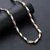 Collar de Acero de Titanio para Hombre que No se Desvanece, Cadena para Clavícula Hip-Hop Europea y Americana de Venta Caliente Transfronteriza, Accesorio Versátil de Alta Gama para Mujer, Joyería de Moda
