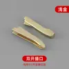 Accesorios para pasador de cremallera juego de herramientas de reparación cabeza de cremallera de ropa de repuesto inserto de extremo hebilla de tope de tarjeta