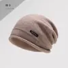 Um Essencial para Styling100% Lã Gorro Soltinho para Mulheres, Chapéu de Inverno à Prova de Vento e Estiloso, Touca para Cabeça Feminina