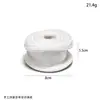 Cinta de Gasa de Sirena Hecha a Mano DIY Cinta de Gasa Nieve con Borde de Perlas Decoración de Lazo para Empaque de Regalo con Flores Frescas Cinta Tejida