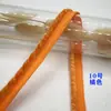 Corda de borda de gancho e argola de pelúcia de 1 cm tira de debrum para borda de travesseiro de têxtil para casa inserção de pelo
