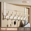 Gancho de Porta para Venda por Atacado do Fabricante, Cabide Sem Marcação para Porta, Suporte de Armazenamento Estilo Traseiro de Porta de Quarto Sem Furos