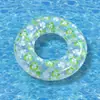 Anillo de Natación Transparente con Lentejuelas Cielo Estrellado, Modelo Nuevo, Transfronterizo, Flotador de Natación para Exteriores, Salvavidas para Adultos, Anillo de Natación Espeso para Agua, Venta al por Mayor
