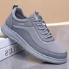 Zapatos de tela estilo nuevo del viejo Pekín para hombre, zapatos de malla transpirables para primavera y otoño, zapatos ligeros casuales con cordones para caminar para hombre