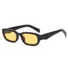 Gafas de Sol Pequeñas de Montura Cuadrada 2026 Nueva Moda Europea y Americana Tendencia Influencer Pasarela Estilo Callejero Protección Solar Gafas de Sol Versátiles para Mujer