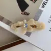 Horquilla de Flor de Ácido Acético con Pedrería para Mujer, tamaño pequeño, para Flequillo Lateral, Pin Dulce, Tocado, Pin de Pico de Pato, Accesorios para el Cabello, Estilo Nuevo