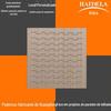 Fornecimento direto da fábrica Hydra 600 placa de gesso perfurada placa de gesso absorvente de som placa de gesso perfurada teto absorvente de som