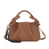 2026 Nueva Bolso Retro de Moda para Mujer Estilo Coreano Bolso de Hombro Cruzado de Nicho Bolso de Mano Plegable a la Moda para Mujer