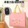 Bolsa No Tejida Personalizada Bolso para Tienda de Ropa de Mujer Bolsa para Ropa Bolsa de Compras Laminada Termosellada Personalización de Fábrica de Origen Termosellado