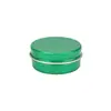 Recipiente de amostra cosmética de alumínio de 15g para cremes, cremes para os olhos, cremes faciais e pomada de lithospermum, disponível em várias cores