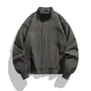 Chaqueta de aviador 2025 Unisex Marca de alta gama de moda Estilo de pareja Versátil Simple Holgada Casual Chaqueta de marca de moda