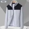 Sudadera de Polar con Logo Personalizado Estampado Otoño e Invierno Engrosada Cuello Alto Uniforme de Trabajo Bordado Personalizado DIY Chaqueta de Polar