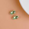 Girassol Olho de Cavalo Strass Camada Dupla Costas Pontiagudas Vidro Strass Costurado à Mão Acessórios de Decoração DIY para Sapatos e Roupas Estilo Coreano