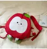 2025 Nueva Mochila Linda de Manzana Dibujos Animados Gran Capacidad Mochila Escolar para Estudiantes Viajes Ocio Viajes Diarios Mochila Ligera