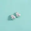 Nuevas Cuentas Espaciadoras de Calabaza Estilo Chino Plata Pura S999 Cuentas Sueltas de Calabaza Pulsera de Cuerda Trenzada DIY Pulsera de Cristal Accesorios para Abalorios