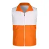 Colete de Correspondência de Cores para Voluntário, Colete de Atividade de Bem-Estar Público para Membro de Partido Voluntário, Camisa Publicitária, Roupas de Trabalho Estampadas Prontas para Venda no Atacado
