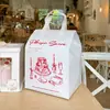 Bolsa Térmica para Pastel de Cumpleaños de 4, 6, 8, 10 Pulgadas Caja Desechable Específica para Llevar Pastel Empaquetado Refrigerado Venta al por Mayor